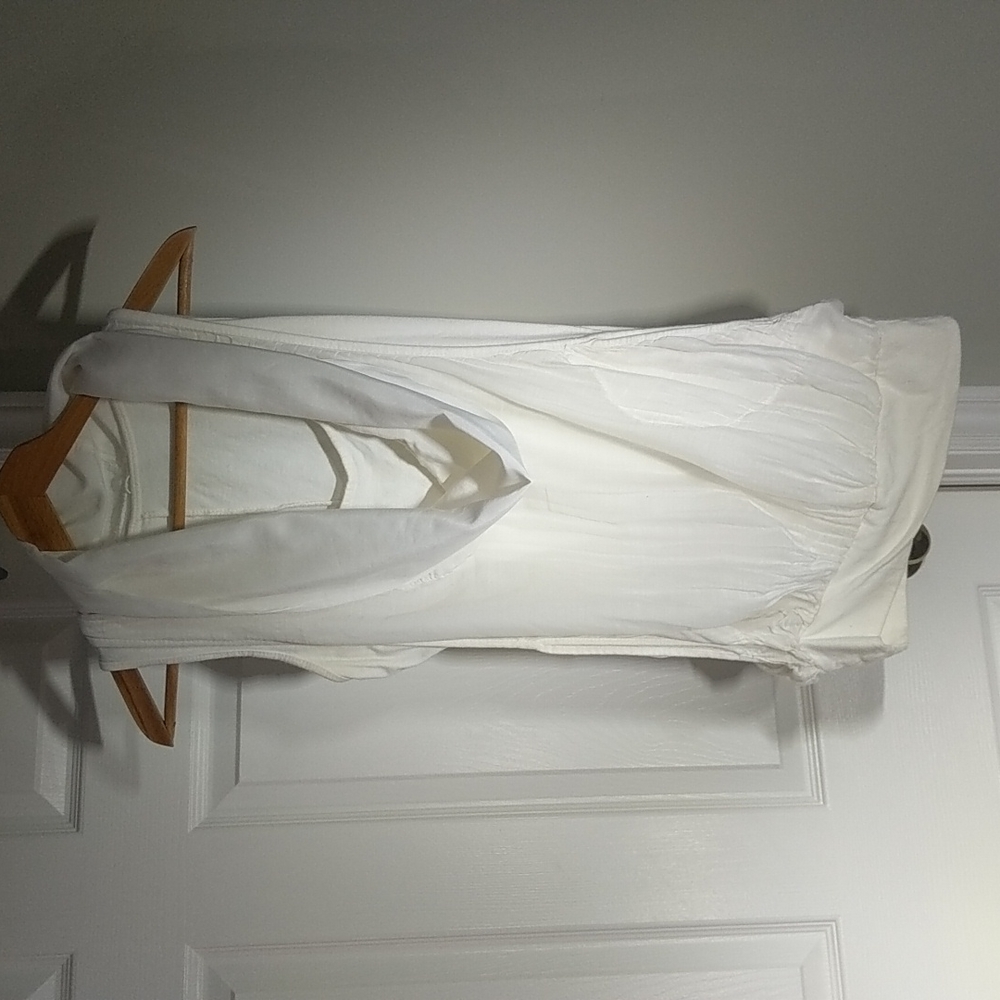 White Cowl shirt